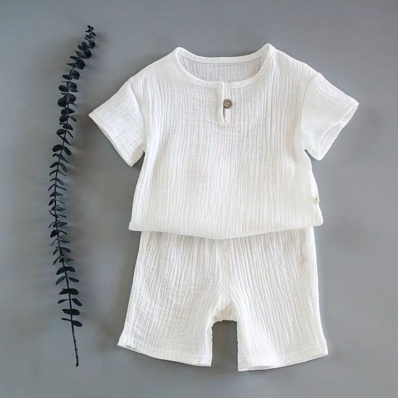 Short-sleeved Summer Suit