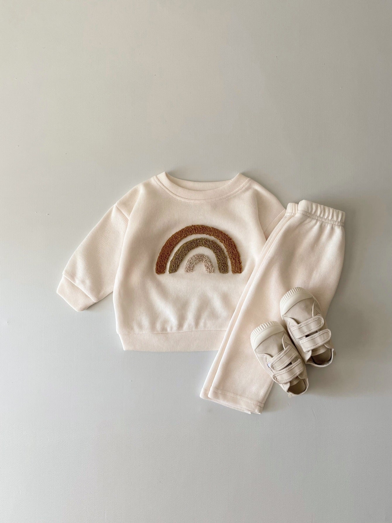 Newborn Embroidery Two-piece Long Sleeve