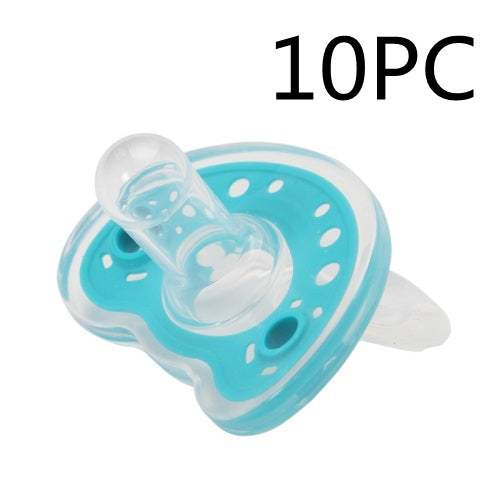 Two-color Liquid Silicone Baby Pacifier