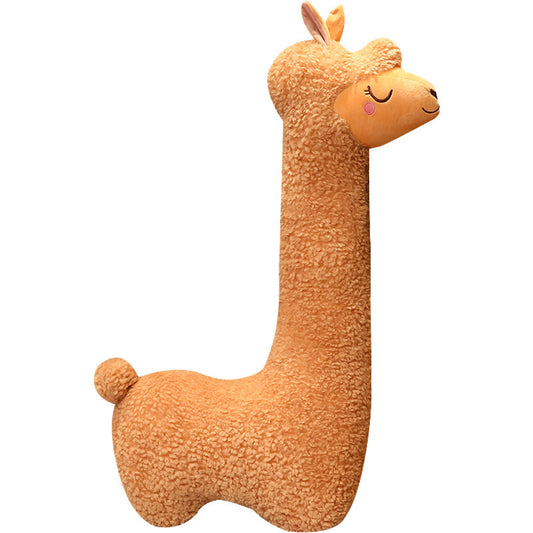 Plush Alpaca Pillow
