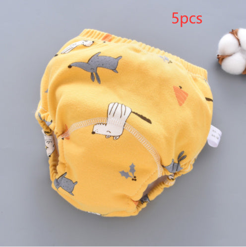 Training Pants: Washable 6-layer Gauze Diaper Cover