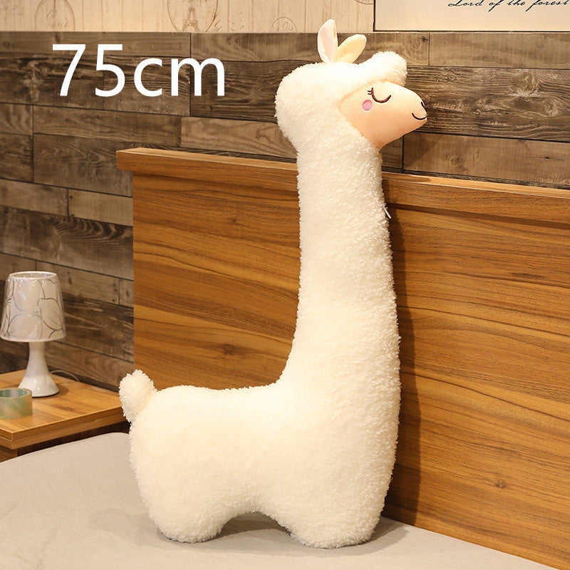 Plush Alpaca Pillow