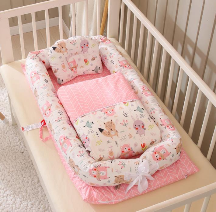 Foldable Portable Crib Travel Bed