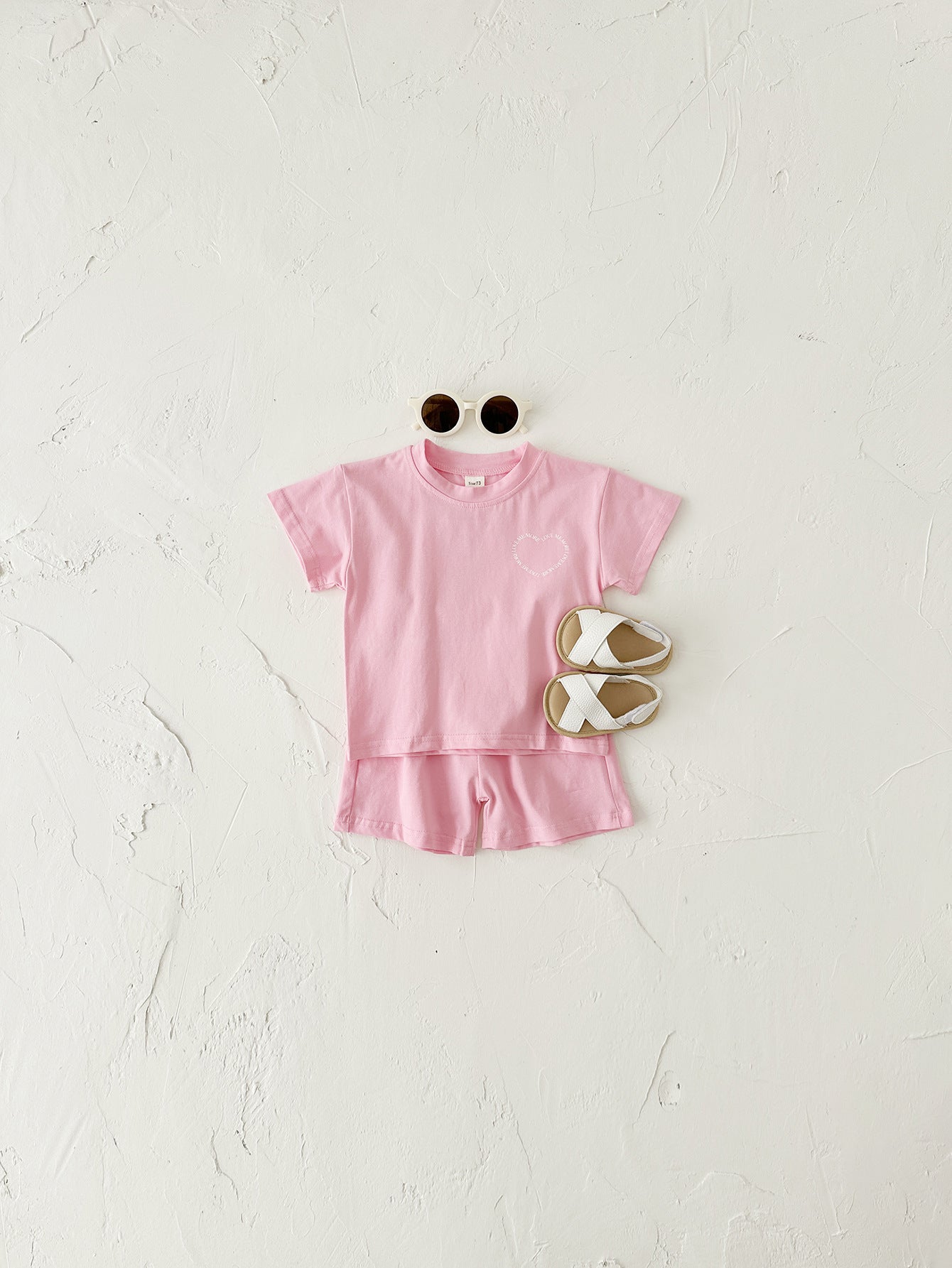 Short Sleeve Two-piece Set