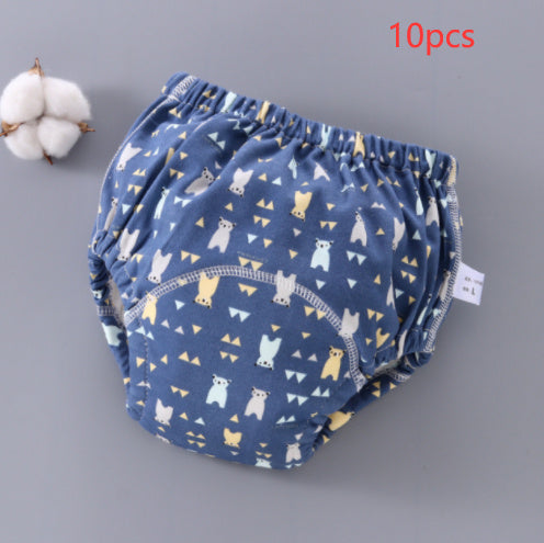 Training Pants: Washable 6-layer Gauze Diaper Cover