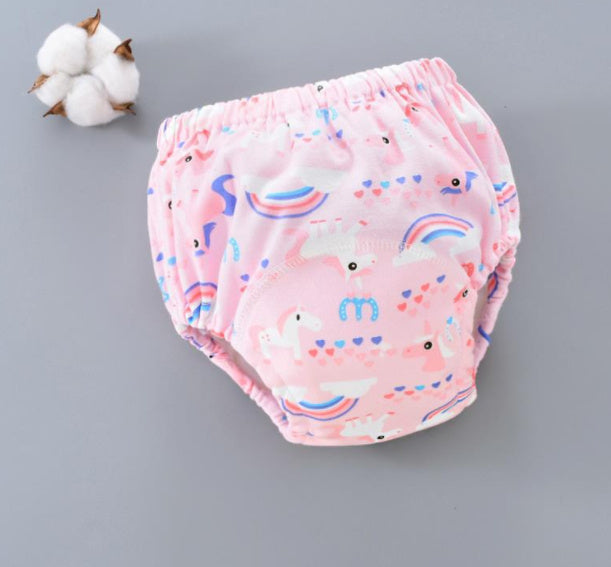 Training Pants: Washable 6-layer Gauze Diaper Cover