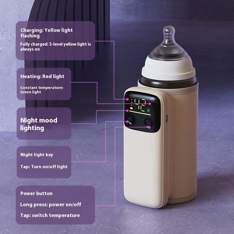 Insulation Bottle Cover: Universal Heating Milk Warmer