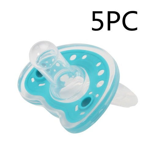 Two-color Liquid Silicone Baby Pacifier