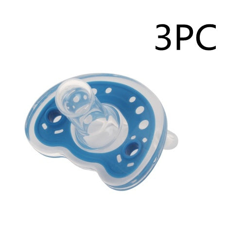Two-color Liquid Silicone Baby Pacifier