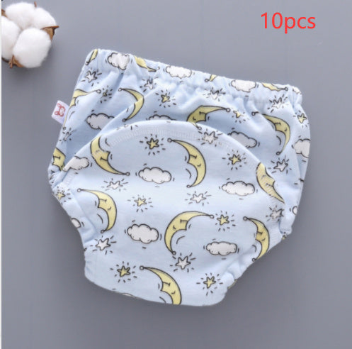 Training Pants: Washable 6-layer Gauze Diaper Cover