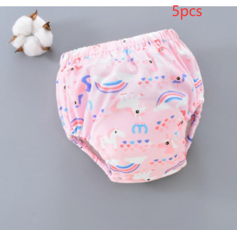Training Pants: Washable 6-layer Gauze Diaper Cover