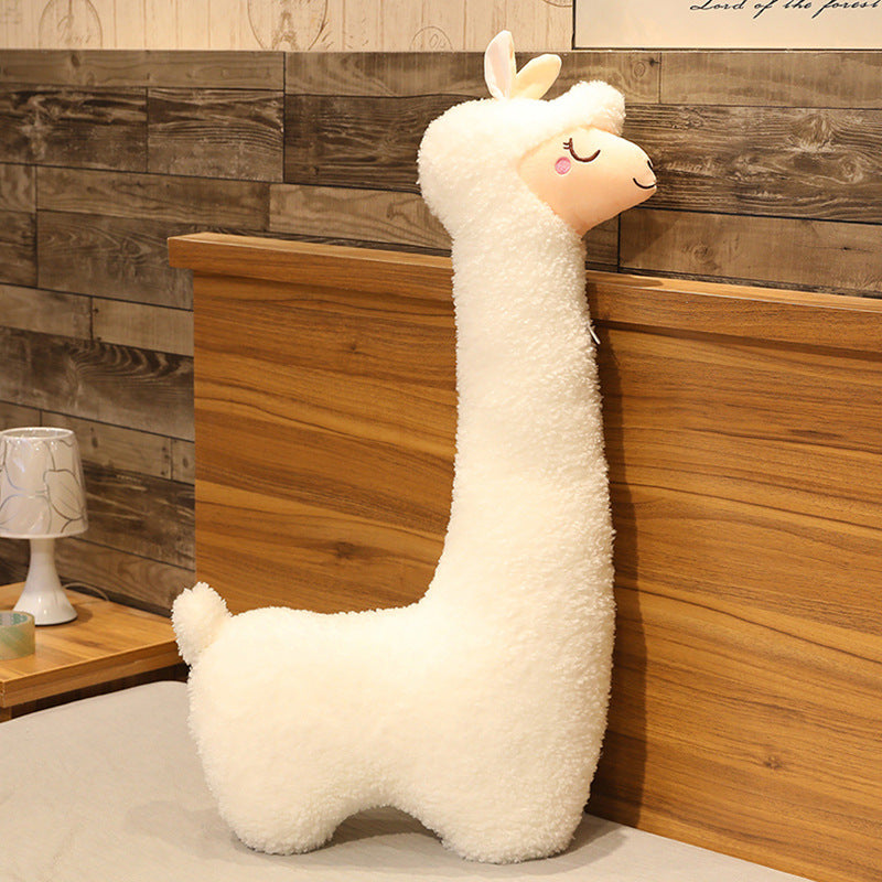 Plush Alpaca Pillow