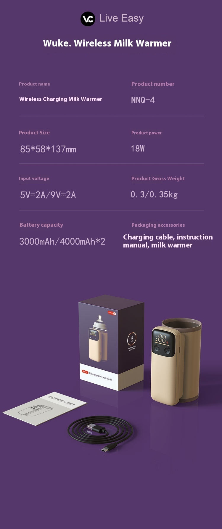 Insulation Bottle Cover: Universal Heating Milk Warmer