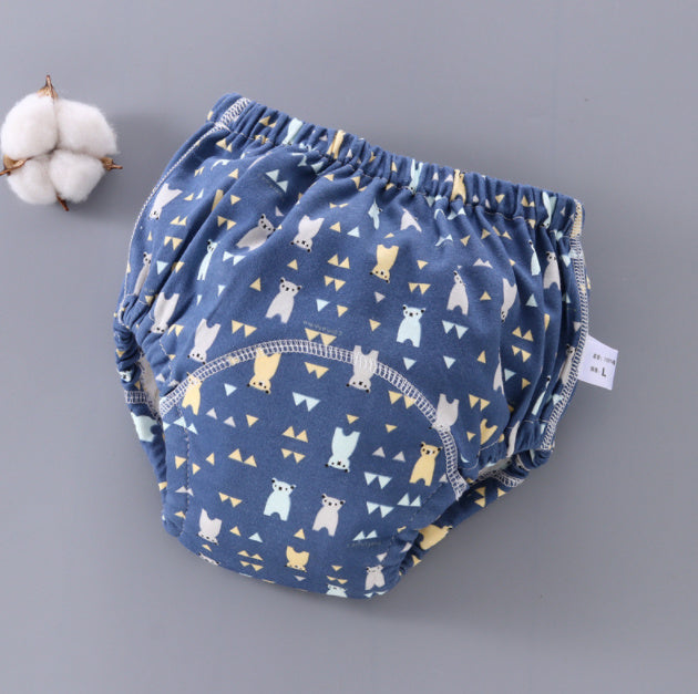 Training Pants: Washable 6-layer Gauze Diaper Cover
