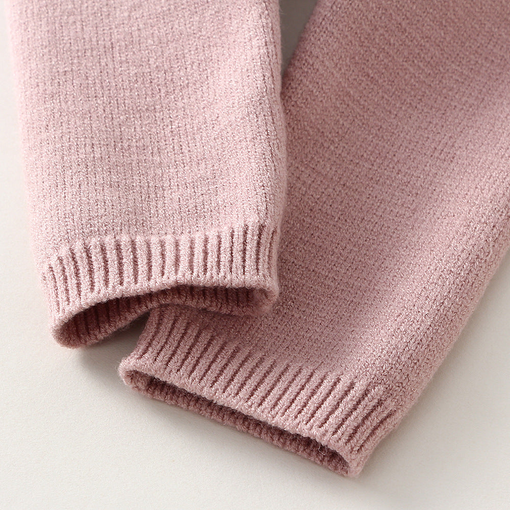Knitted Sweater And Pants Set