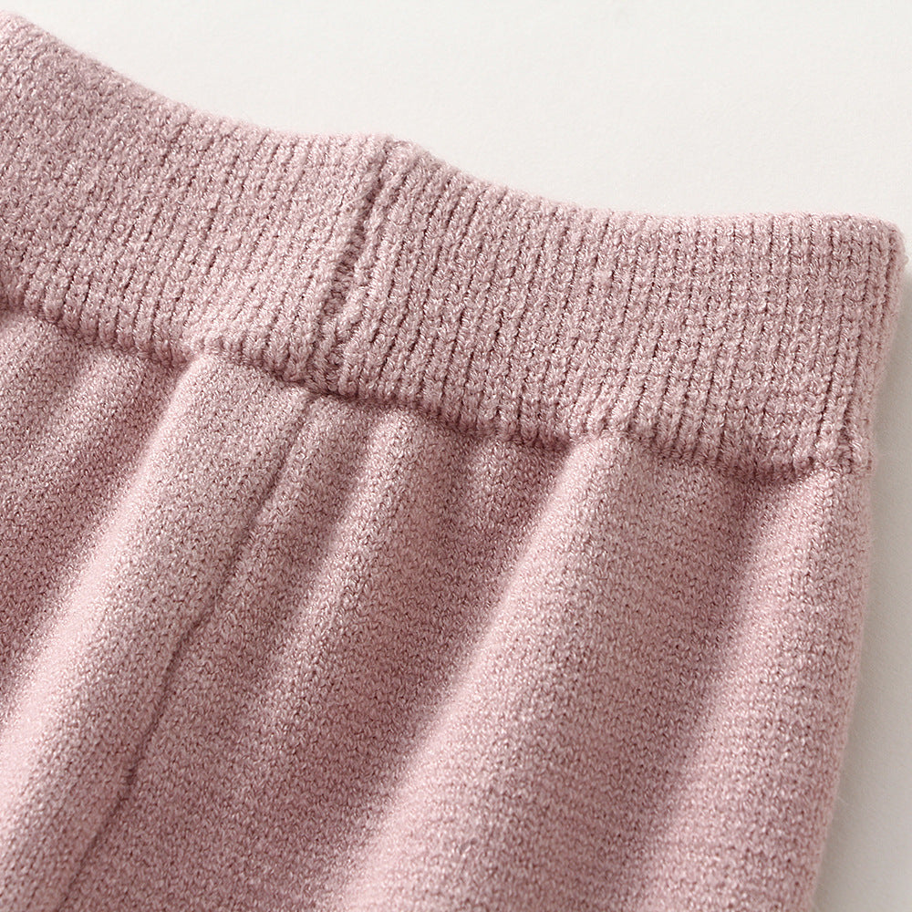 Knitted Sweater And Pants Set