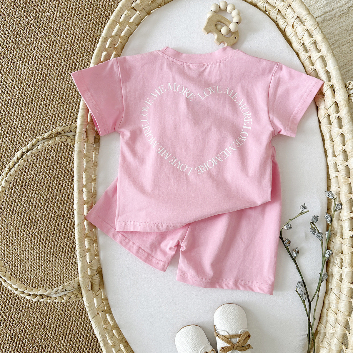 Short Sleeve Two-piece Set