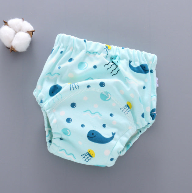 Training Pants: Washable 6-layer Gauze Diaper Cover