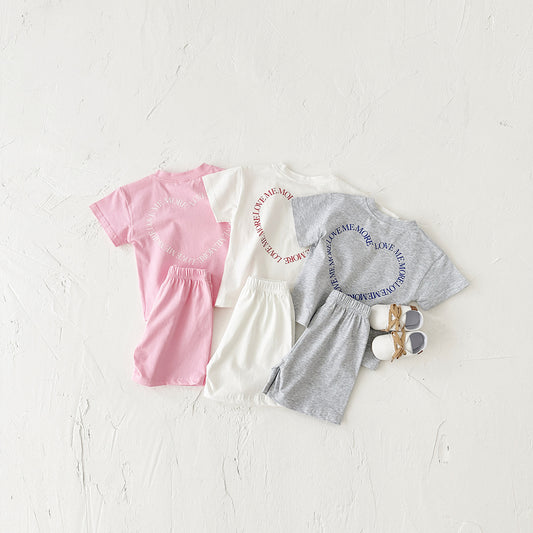 Short Sleeve Two-piece Set