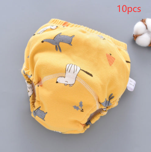 Training Pants: Washable 6-layer Gauze Diaper Cover