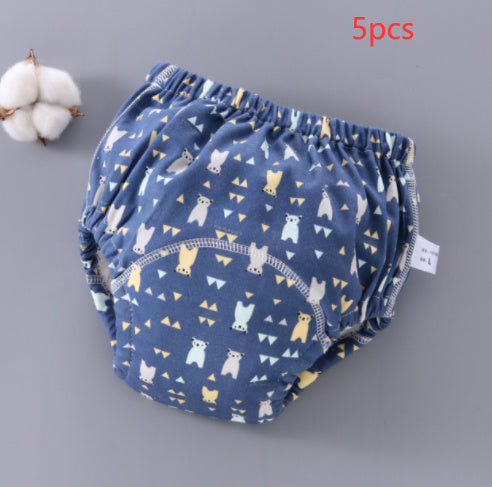 Training Pants: Washable 6-layer Gauze Diaper Cover
