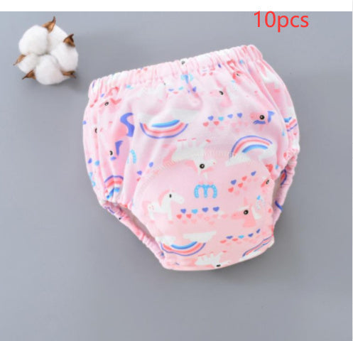 Training Pants: Washable 6-layer Gauze Diaper Cover