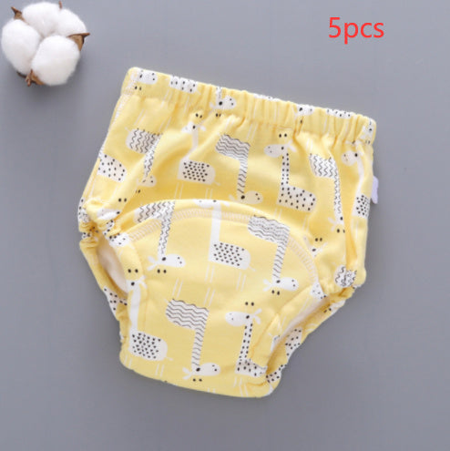 Training Pants: Washable 6-layer Gauze Diaper Cover